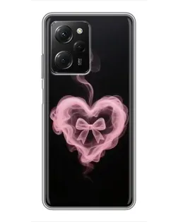 Чехол для Xiaomi POCO X5 Pro (5G) с картинкой «Дымчатое сердце» Чехол для Xiaomi POCO X5 Pro (5G) с картинкой «Дымчатое сердце»
