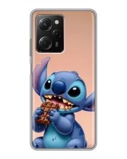 Чехол для Xiaomi POCO X5 Pro (5G) с картинкой «Стич ест шоколад» Чехол для Xiaomi POCO X5 Pro (5G) с картинкой «Стич ест шоколад»