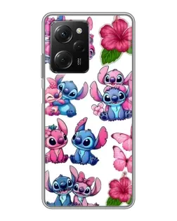 Чехол для Xiaomi POCO X5 Pro (5G) с картинкой «Стикеры Stitch и Angel» Чехол для Xiaomi POCO X5 Pro (5G) с картинкой «Стикеры Stitch и Angel»
