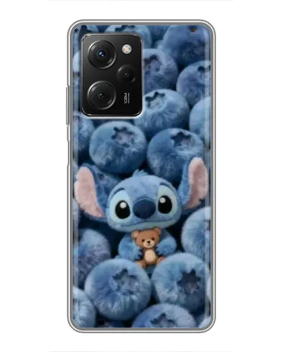 Чехол для Xiaomi POCO X5 Pro (5G) с картинкой «Стич и голубика» Чехол для Xiaomi POCO X5 Pro (5G) с картинкой «Стич и голубика»