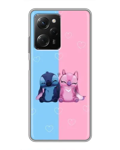 Чехол для Xiaomi POCO X5 Pro (5G) с картинкой «Stitch и Angel Love» Чехол для Xiaomi POCO X5 Pro (5G) с картинкой «Stitch и Angel Love»