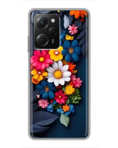 Чехол для Xiaomi POCO X5 Pro (5G) с картинкой «Цветочная феерия» Чехол для Xiaomi POCO X5 Pro (5G) с картинкой «Цветочная феерия»