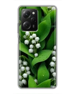 Чехол для Xiaomi POCO X5 Pro (5G) с картинкой «Ландыши в зелени» Чехол для Xiaomi POCO X5 Pro (5G) с картинкой «Ландыши в зелени»