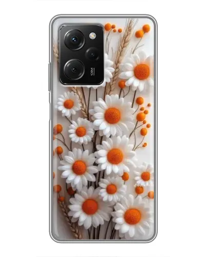 Чехол для Xiaomi POCO X5 Pro (5G) с картинкой «Белые сухоцветы» Чехол для Xiaomi POCO X5 Pro (5G) с картинкой «Белые сухоцветы»