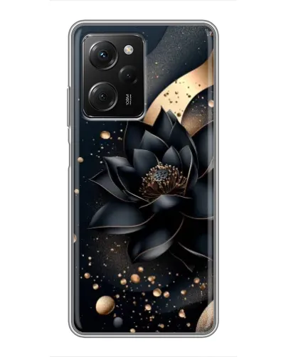 Чехол для Xiaomi POCO X5 Pro (5G) с картинкой «Черный лотос» Чехол для Xiaomi POCO X5 Pro (5G) с картинкой «Черный лотос»