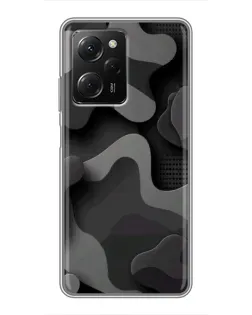 Чехол для Xiaomi POCO X5 Pro (5G) с картинкой «Темный абстрактный камуфляж» Чехол для Xiaomi POCO X5 Pro (5G) с картинкой «Темный абстрактный камуфляж»