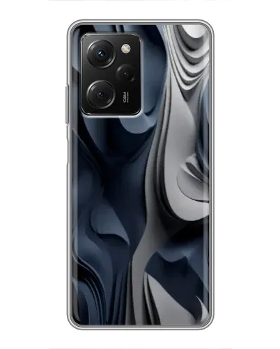 Чехол для Xiaomi POCO X5 Pro (5G) с картинкой «Объемные синие складки» Чехол для Xiaomi POCO X5 Pro (5G) с картинкой «Объемные синие складки»