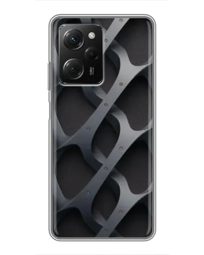 Чехол для Xiaomi POCO X5 Pro (5G) с картинкой «Объемное серое плетение» Чехол для Xiaomi POCO X5 Pro (5G) с картинкой «Объемное серое плетение»