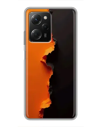 Чехол для Xiaomi POCO X5 Pro (5G) с картинкой «Оранжевый разлом» Чехол для Xiaomi POCO X5 Pro (5G) с картинкой «Оранжевый разлом»