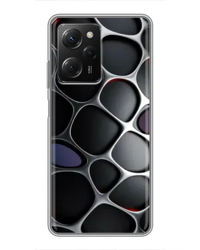 Чехол для Xiaomi POCO X5 Pro (5G) с картинкой «Объемная темная решетка» Чехол для Xiaomi POCO X5 Pro (5G) с картинкой «Объемная темная решетка»