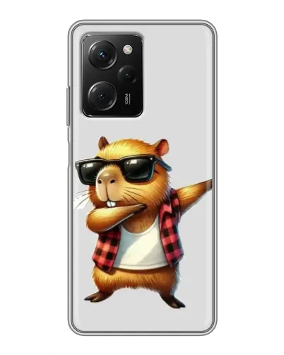 Чехол для Xiaomi POCO X5 Pro (5G) с картинкой «Капибара рэпер даб» Чехол для Xiaomi POCO X5 Pro (5G) с картинкой «Капибара рэпер даб»