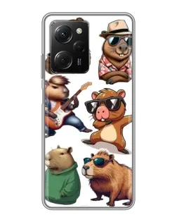 Чехол для Xiaomi POCO X5 Pro (5G) с картинкой «Крутые капибары музыканты» Чехол для Xiaomi POCO X5 Pro (5G) с картинкой «Крутые капибары музыканты»