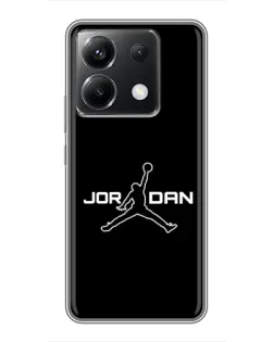 Чехол для Xiaomi POCO X6 5G с картинкой «Nike Pink Swirl»