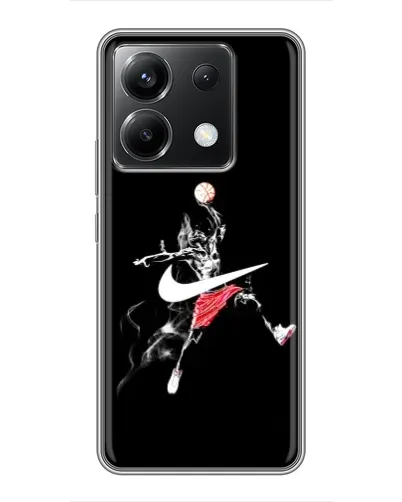 Чехол для Xiaomi POCO X6 5G с картинкой «Jordan Jumpman» Чехол для Xiaomi POCO X6 5G с картинкой «Jordan Jumpman»