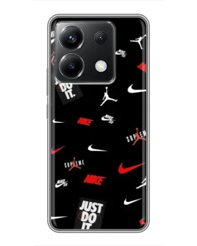 Чехол для Xiaomi POCO X6 5G с картинкой «Nike Mix Pattern» Чехол для Xiaomi POCO X6 5G с картинкой «Nike Mix Pattern»