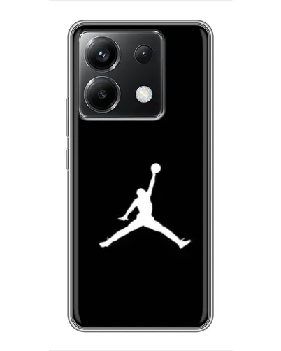 Чехол для Xiaomi POCO X6 5G с картинкой «Jordan Silhouette» Чехол для Xiaomi POCO X6 5G с картинкой «Jordan Silhouette»