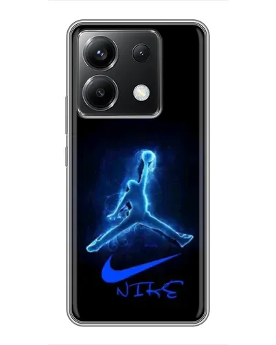 Чехол для Xiaomi POCO X6 5G с картинкой «Jordan Neon Blue» Чехол для Xiaomi POCO X6 5G с картинкой «Jordan Neon Blue»