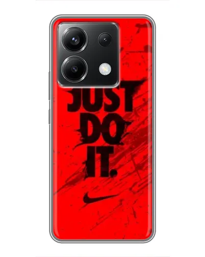 Чехол для Xiaomi POCO X6 5G с картинкой «Nike Just Do It» Чехол для Xiaomi POCO X6 5G с картинкой «Nike Just Do It»