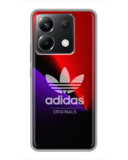 Чехол для Xiaomi POCO X6 5G с картинкой «Adidas Red Neon»