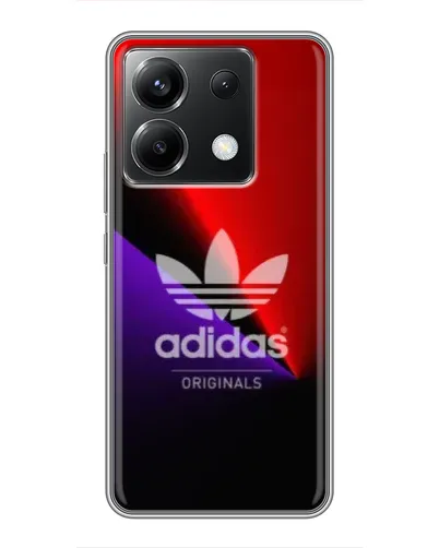 Чехол для Xiaomi POCO X6 5G с картинкой «Adidas Red Neon» Чехол для Xiaomi POCO X6 5G с картинкой «Adidas Red Neon»