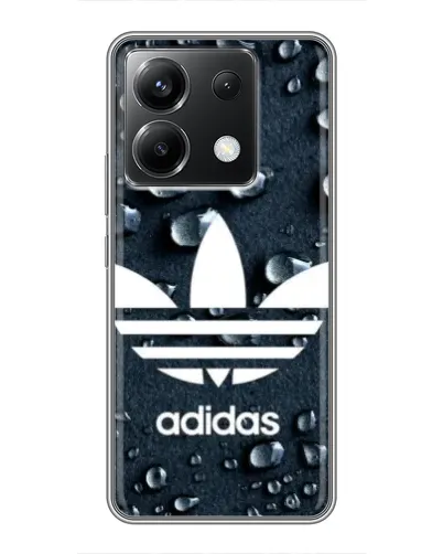 Чехол для Xiaomi POCO X6 5G с картинкой «Adidas Trefoil Blue» Чехол для Xiaomi POCO X6 5G с картинкой «Adidas Trefoil Blue»
