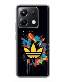 Чохол для Xiaomi POCO X6 5G з картинкою «Adidas Splash» Чохол для Xiaomi POCO X6 5G з картинкою «Adidas Splash»