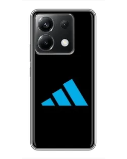 Чохол для Xiaomi POCO X6 5G з картинкою «Adidas Cyan Logo» Чохол для Xiaomi POCO X6 5G з картинкою «Adidas Cyan Logo»
