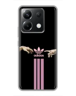 Чохол для Xiaomi POCO X6 5G з картинкою «Adidas Hands» Чохол для Xiaomi POCO X6 5G з картинкою «Adidas Hands»