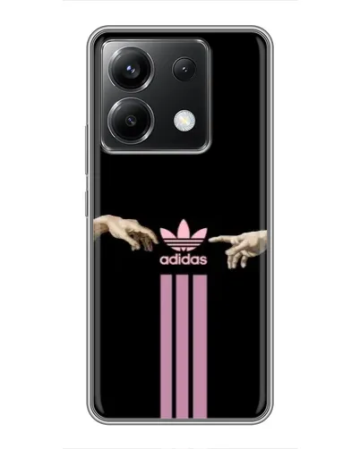 Чехол для Xiaomi POCO X6 5G с картинкой «Adidas Hands» Чехол для Xiaomi POCO X6 5G с картинкой «Adidas Hands»