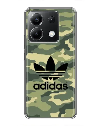 Чехол для Xiaomi POCO X6 5G с картинкой «Милитари стиль Adidas» Чехол для Xiaomi POCO X6 5G с картинкой «Милитари стиль Adidas»