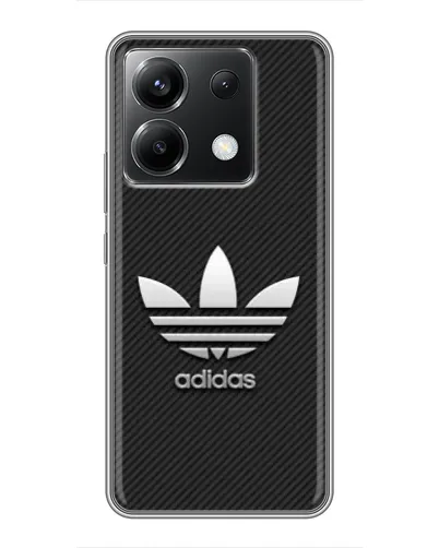 Чехол для Xiaomi POCO X6 5G с картинкой «Adidas Карбоновая текстура» Чехол для Xiaomi POCO X6 5G с картинкой «Adidas Карбоновая текстура»