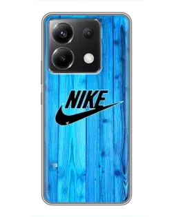 Чехол для Xiaomi POCO X6 5G с картинкой «Голубое дерево Nike»