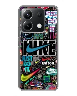 Чехол для Xiaomi POCO X6 5G с картинкой «Яркий коллаж Nike» Чехол для Xiaomi POCO X6 5G с картинкой «Яркий коллаж Nike»