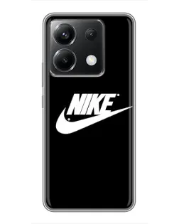Чехол для Xiaomi POCO X6 5G с картинкой «Мазки краски Nike» Чехол для Xiaomi POCO X6 5G с картинкой «Мазки краски Nike»