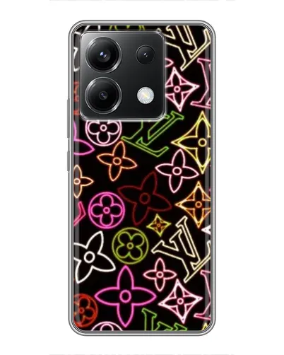 Чехол для Xiaomi POCO X6 5G с картинкой «Неоновый микс Nike» Чехол для Xiaomi POCO X6 5G с картинкой «Неоновый микс Nike»