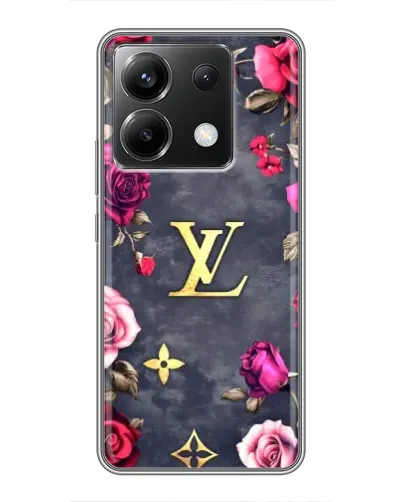 Чехол для Xiaomi POCO X6 5G с картинкой «Цветочный Louis Vuitton» Чехол для Xiaomi POCO X6 5G с картинкой «Цветочный Louis Vuitton»