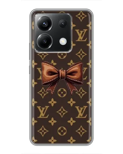 Чехол для Xiaomi POCO X6 5G с картинкой «LV с бантом» Чехол для Xiaomi POCO X6 5G с картинкой «LV с бантом»