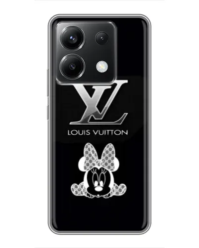 Чехол для Xiaomi POCO X6 5G с картинкой «LV и Минни Маус» Чехол для Xiaomi POCO X6 5G с картинкой «LV и Минни Маус»