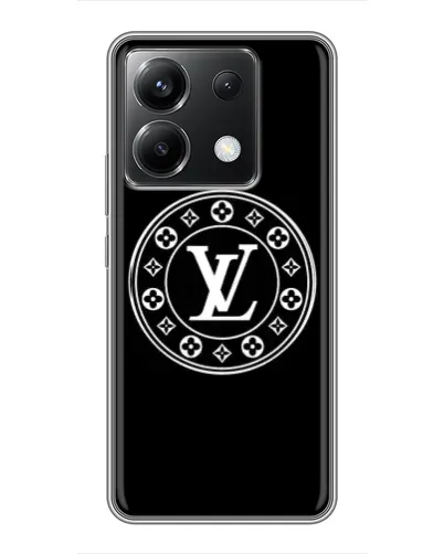 Чехол для Xiaomi POCO X6 5G с картинкой «LV — печать стиля» Чехол для Xiaomi POCO X6 5G с картинкой «LV — печать стиля»