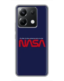 Чехол для Xiaomi POCO X6 5G с картинкой «NASA — глубокий космос» Чехол для Xiaomi POCO X6 5G с картинкой «NASA — глубокий космос»