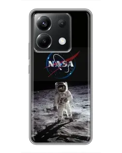 Чехол для Xiaomi POCO X6 5G с картинкой «Астронавт на Луне» Чехол для Xiaomi POCO X6 5G с картинкой «Астронавт на Луне»