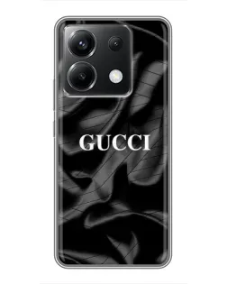 Чехол для Xiaomi POCO X6 5G с картинкой «Gucci — шелковые волны»