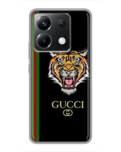 Чехол для Xiaomi POCO X6 5G с картинкой «Тигр Gucci»