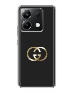 Чехол для Xiaomi POCO X6 5G с картинкой «Минимализм Gucci»