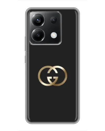 Чехол для Xiaomi POCO X6 5G с картинкой «Минимализм Gucci»