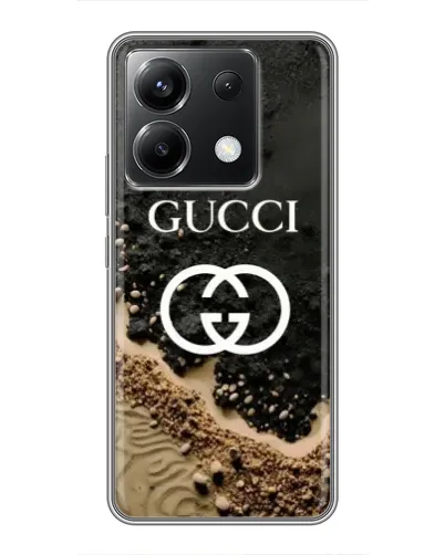 Чехол для Xiaomi POCO X6 5G с картинкой «Gucci — песчаные дюны»