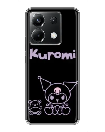 Чехол для Xiaomi POCO X6 5G с картинкой «Kuromi — черный минимализм» Чехол для Xiaomi POCO X6 5G с картинкой «Kuromi — черный минимализм»