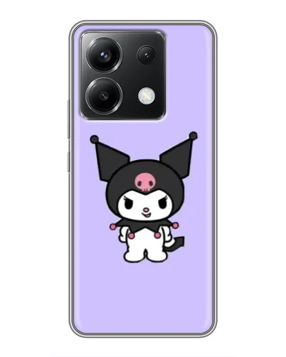 Чехол для Xiaomi POCO X6 5G с картинкой «Kuromi — нежный фиолетовый» Чехол для Xiaomi POCO X6 5G с картинкой «Kuromi — нежный фиолетовый»