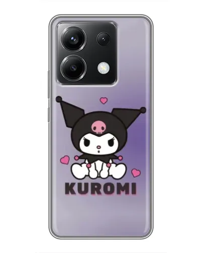 Чехол для Xiaomi POCO X6 5G с картинкой «Kuromi — фиолетовый арт» Чехол для Xiaomi POCO X6 5G с картинкой «Kuromi — фиолетовый арт»