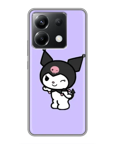 Чехол для Xiaomi POCO X6 5G с картинкой «Классическая Kuromi» Чехол для Xiaomi POCO X6 5G с картинкой «Классическая Kuromi»
